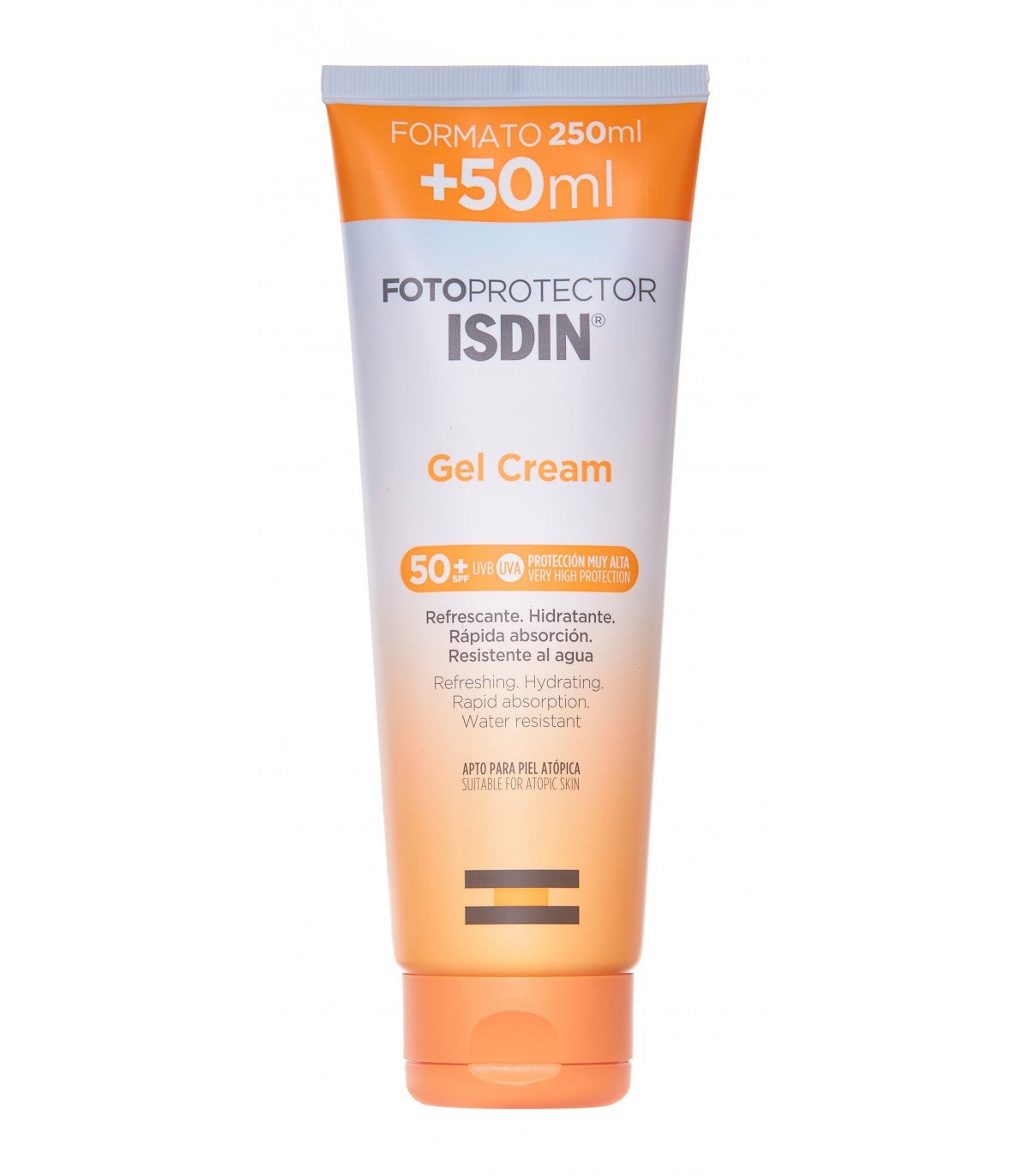 PROTECTOR SOLAR CORPORAL SPF 50 GEL CREAM ISDIN 250 ML