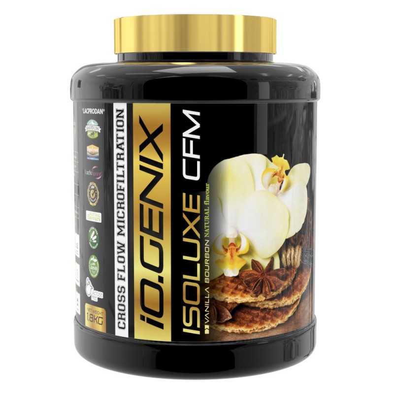 IO GENIX ISOLUXE VANILLA NATURAL 900G