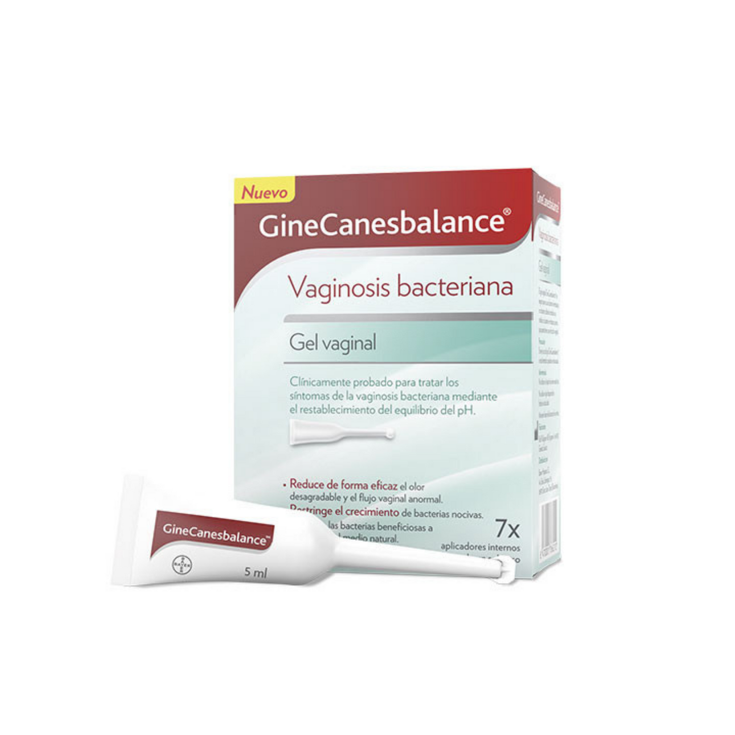 GEL VAGINAL VAGINOSIS BACTERIANA GINECANESBALANCE 7 X 5 ML