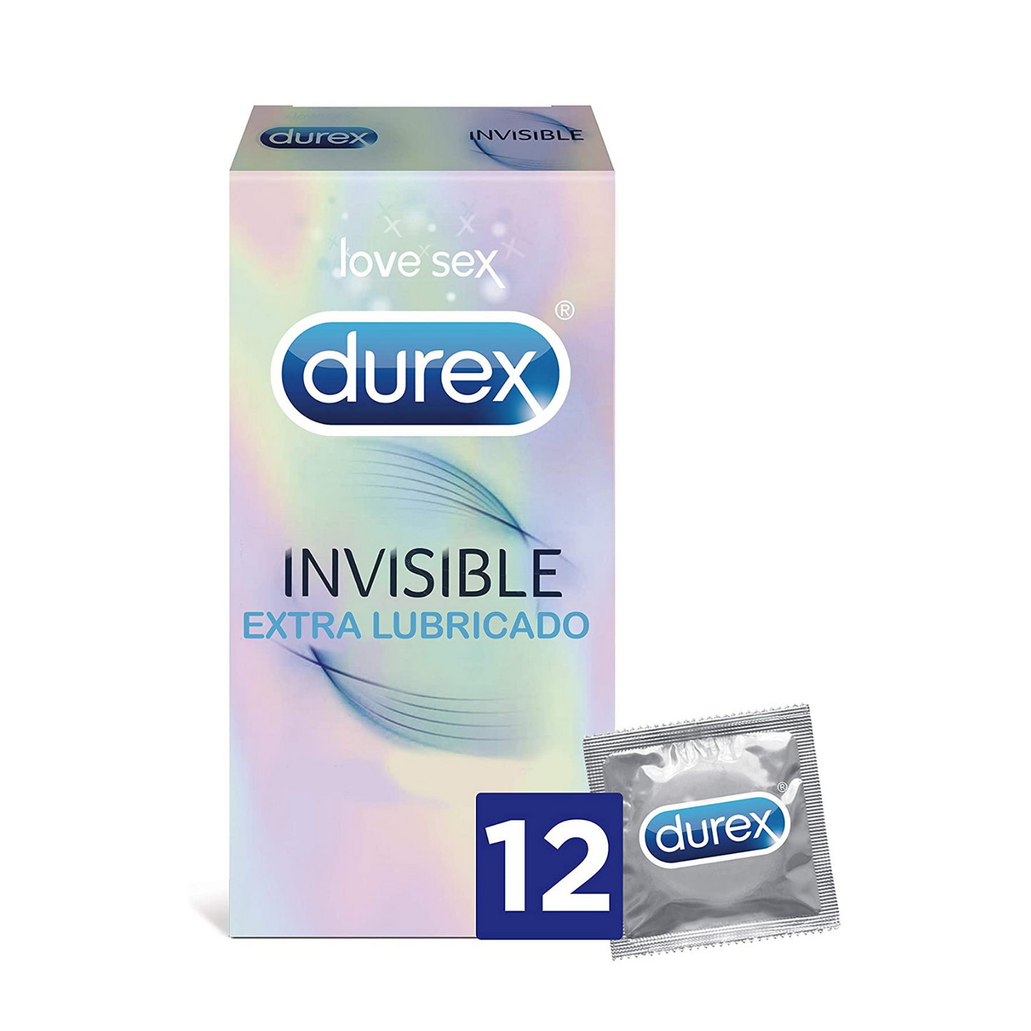 PRESERVATIVOS INVISIBLE DUREX 12 UNIDADES
