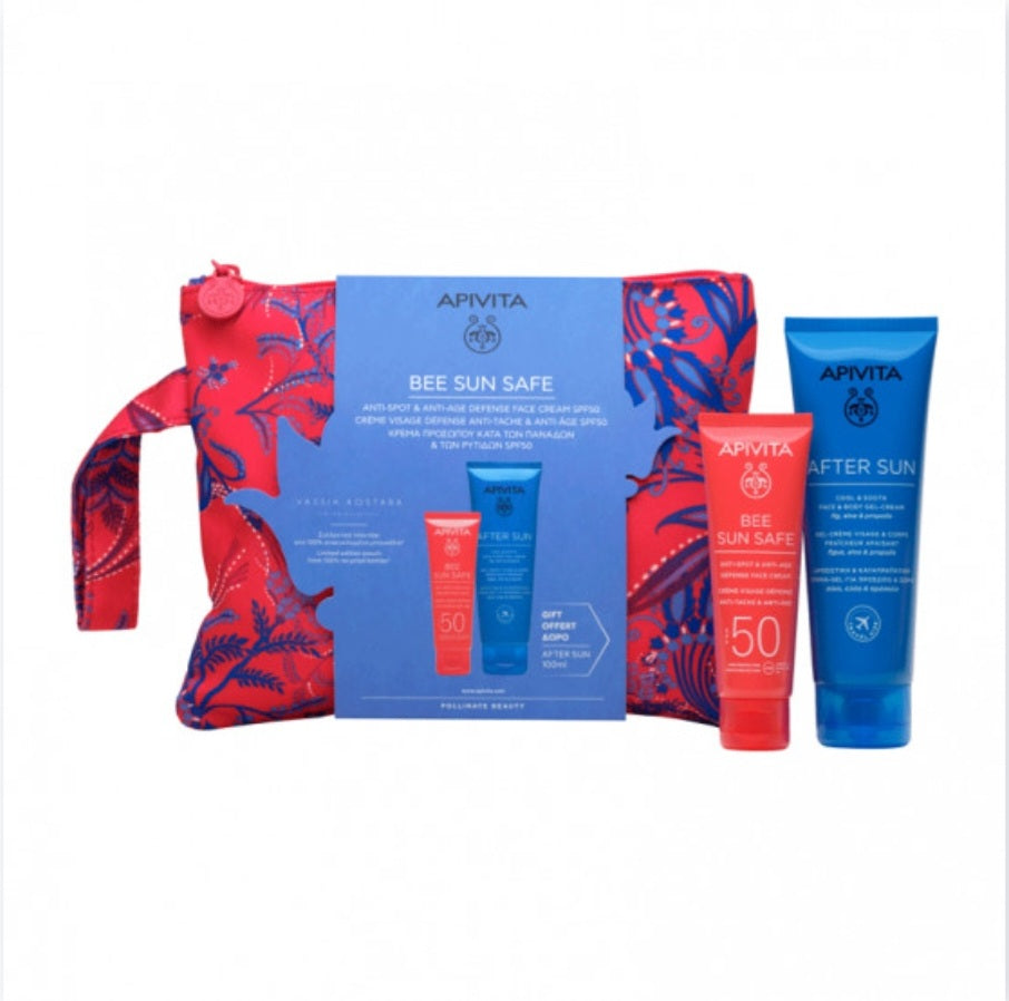 APIVITA PACK CREMA ANTIEDAD & ANTIMANCHAS SPF50 + REGALO AFTER SUN 100ML