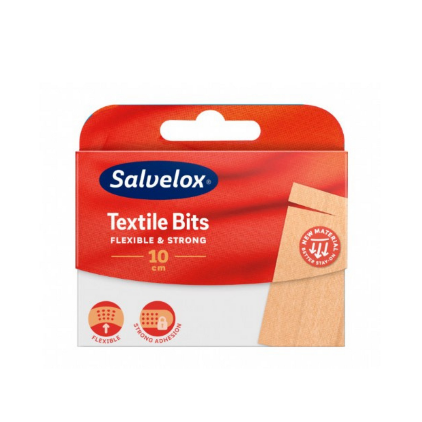 TIRITAS RECORTABLES TEXTILE BITS SALVELOX 10 CM