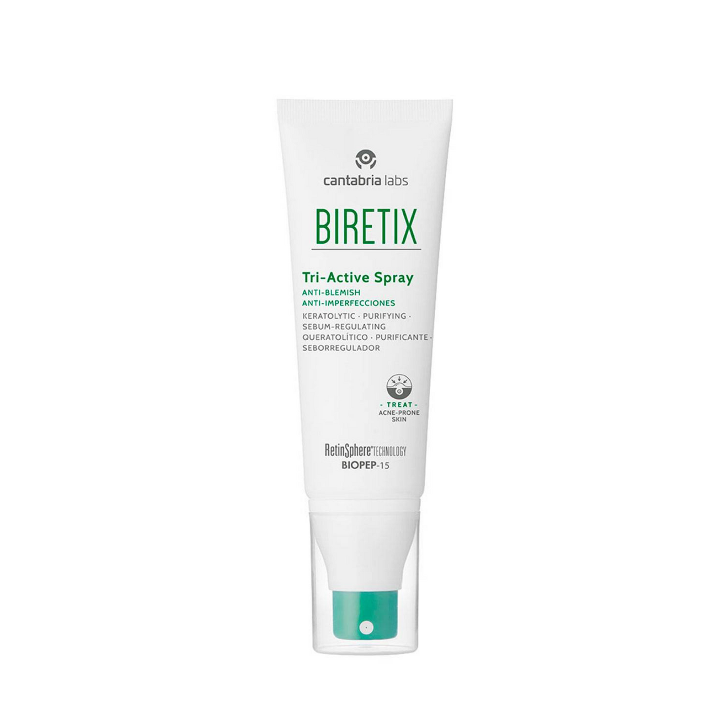 ULTRA SPRAY BIRETIX ANTI-IMPERFECCIONES ACNÉ CANTABRIA LABS 50 ML