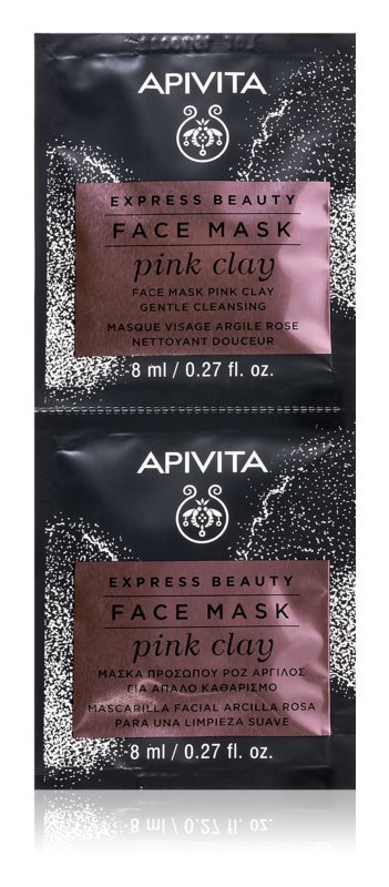 MASCARILLA FACIAL LIMPIEZA SUAVE PINK CLAY APIVITA