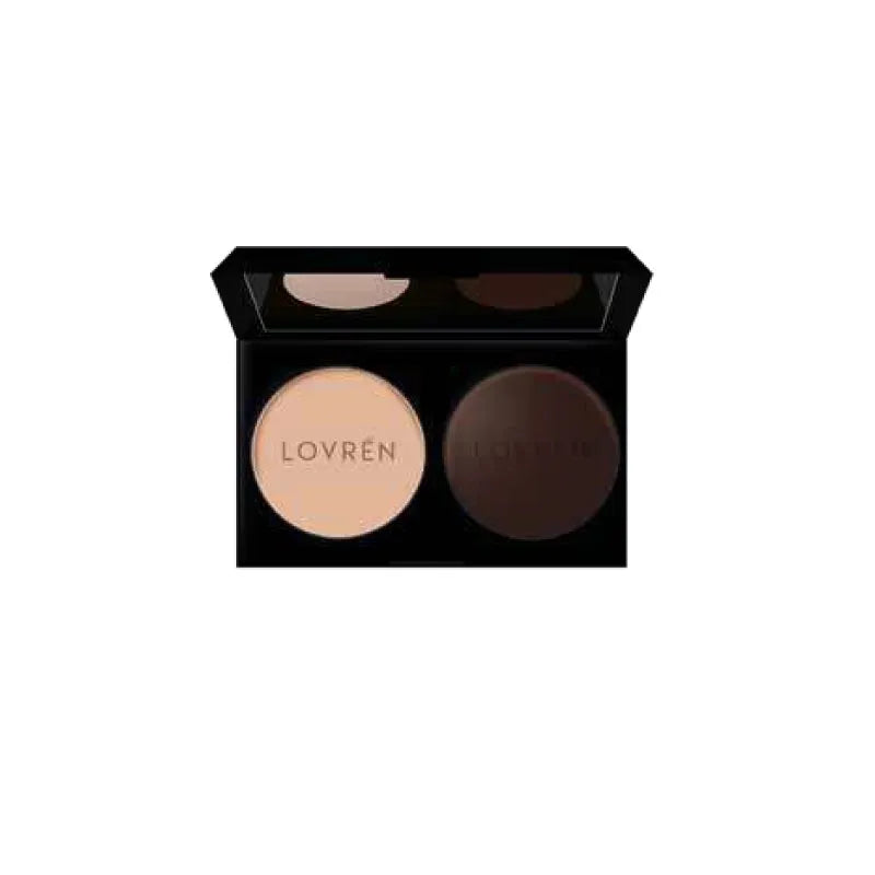 LOVREN SOMBRAS PERFECT LOOK DUO BROWN OM2