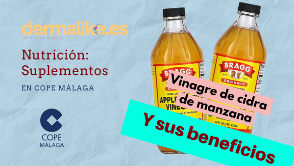 Farmacia Eloísa Molina en la COPE Málaga: SUPLEMENTOS: Vinagre de cidra de manzana y sus beneficios.