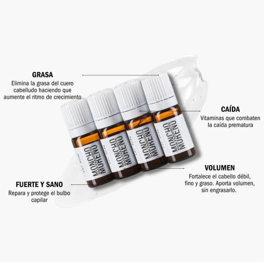 MONCHO MORENO HAIR PARACHUTE 12 AMPOLLAS