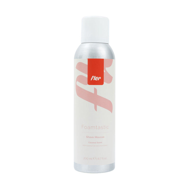 FLER FOAMTASTIC MOUSSE DE AFEITAR COCO