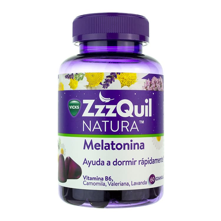 ZZZQUIL NATURA MELATONINA 60 GUMIES