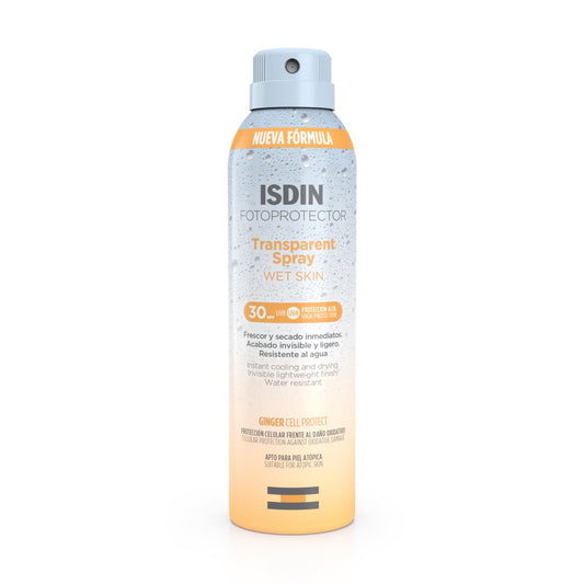 ISDIN TRANSPARENTE SPRAY WET SKIN SPF30 250ML