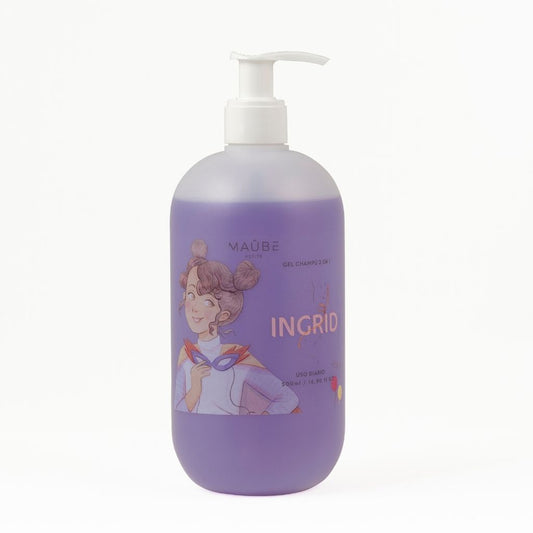 GEL CHAMPÚ 2 EN 1 INGRID MAÛBE 500 ML