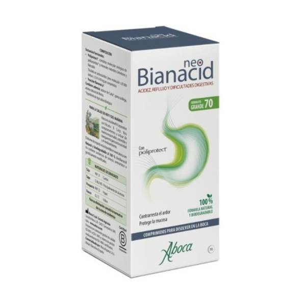 NEO BIANACID 70 COMPRIMIDOS BUCODISPERSABLES ABOCA