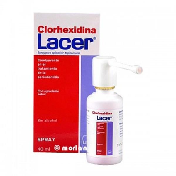 SPRAY GINGIVITIS CLORHEXIDINA 0,12% LACER 40 ML