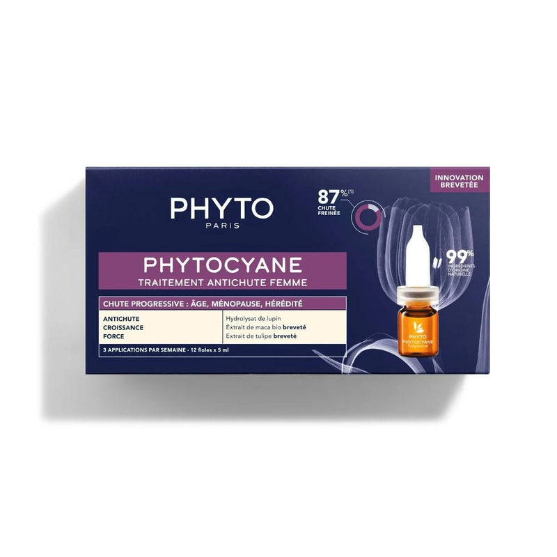 PHYTO AMPOLLAS CAIDA PROGRESIVA MUJER 12 AMP X 5ML