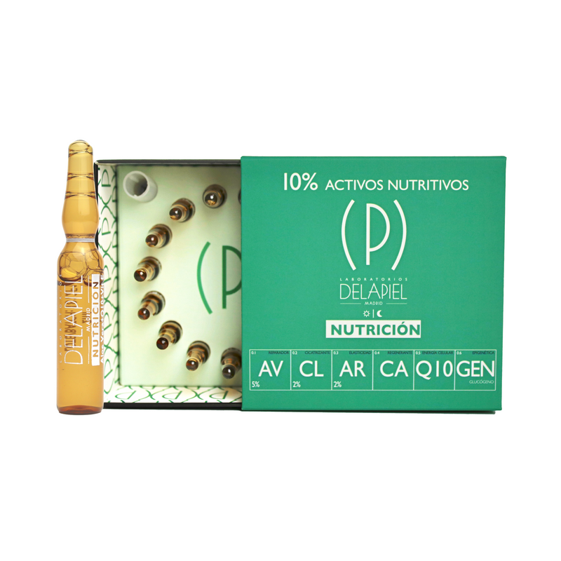 DELAPIEL 10% ACTIVOS NUTRITIVOS 15 AMPOLLAS