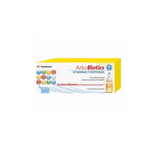ARKOBIOTICS VITAMINAS Y DEFENSAS 7 UNIDOSIS