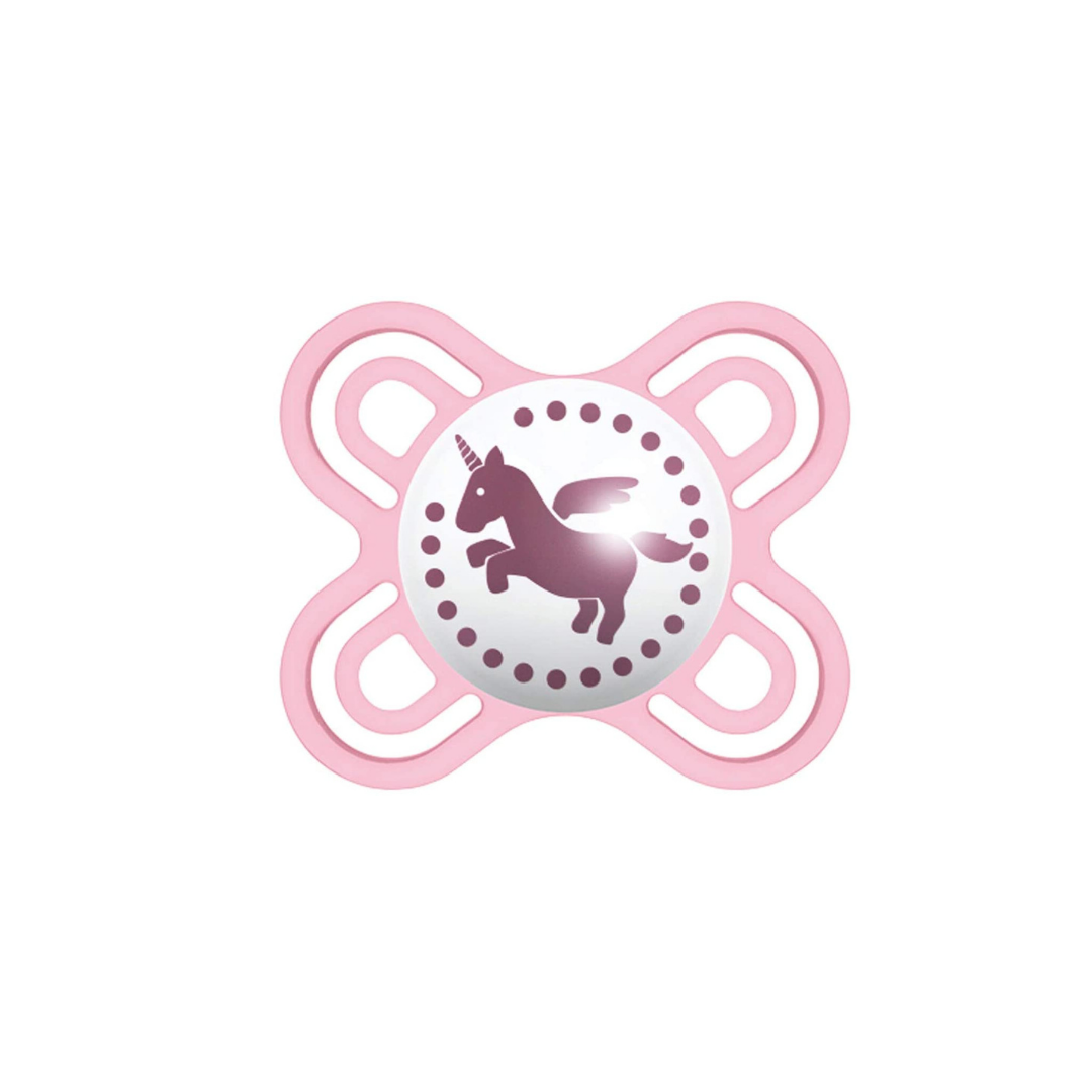 CHUPETE SILICONA 0-2 MESES PERFECT START MUM ROSA