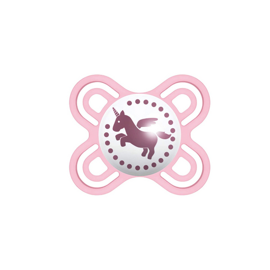 CHUPETE SILICONA 0-2 MESES PERFECT START MUM ROSA