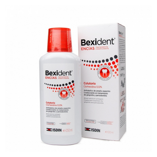 COLUTORIO CLORHEXIDINA 0,12% ENCIAS BEXIDENT ISDIN 250 ML