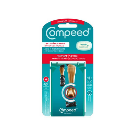 COMPEED AMPOLLAS SPORT TALONES 5 UNIDADES