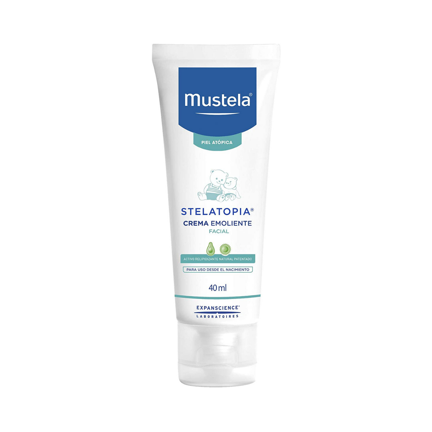 CREMA EMOLIENTE FACIAL BEBÉ MUSTELA 40 ML