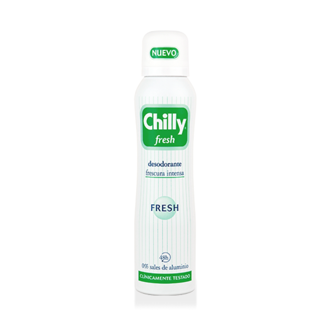 DESODORANTE FRESH 0% SALES DE ALUMINIO CHILLY 150 ML