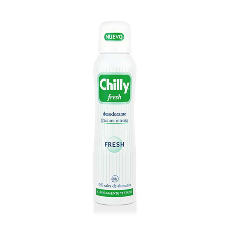 DESODORANTE FRESH 0% SALES DE ALUMINIO CHILLY 150 ML