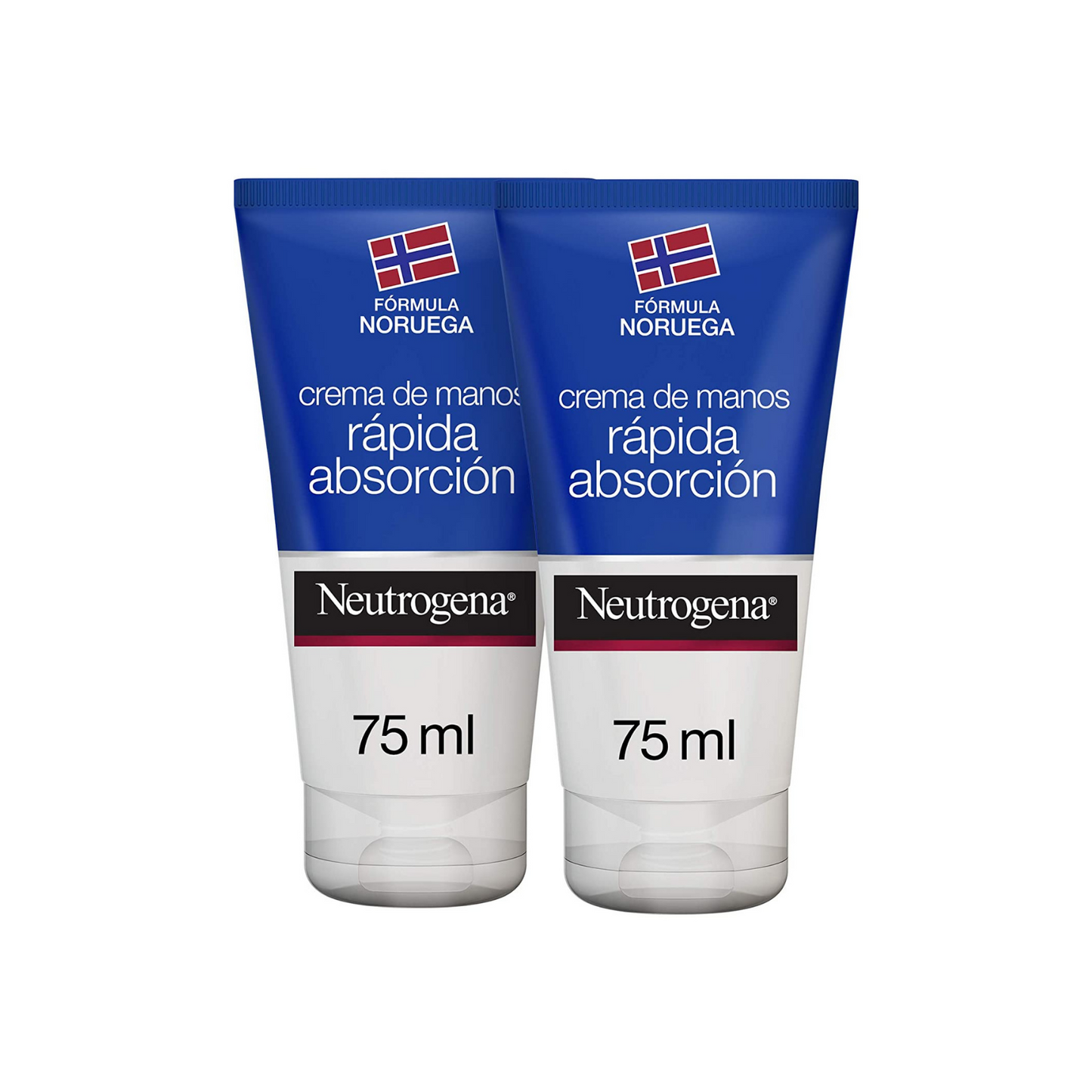 DUPLO CREMA DE MANOS RÁPIDA ABSORCIÓN NEUTROGENA 2 X 75 ML