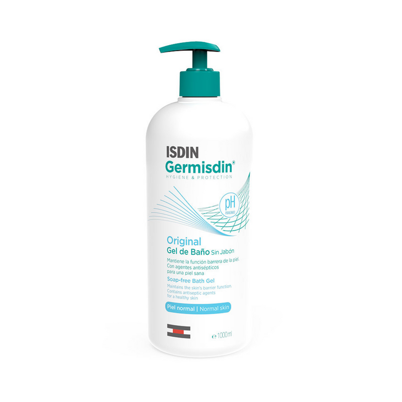 GEL DE BAÑO SIN JABÓN ORIGINAL GERMISDIN ISDIN 1000 ML