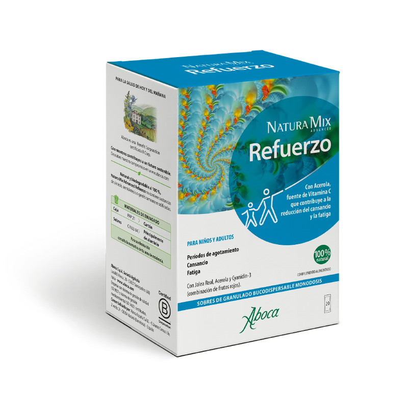 NATURA MIX ADVANCED REFUERZO – SOBRES DE GRANULADO BUCODISPERSABLE