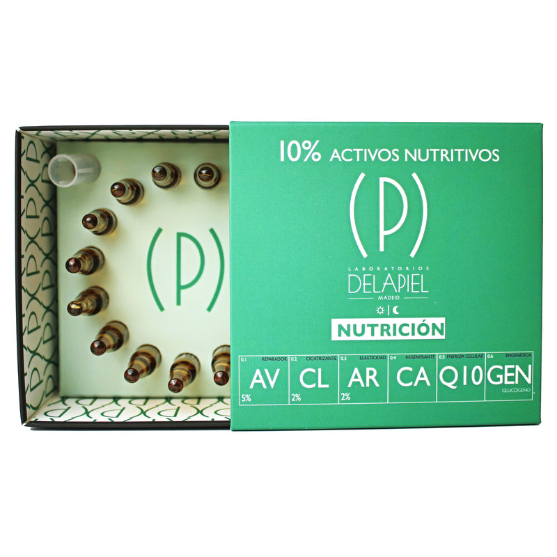 DELAPIEL 10% ACTIVOS NUTRITIVOS 15 AMPOLLAS