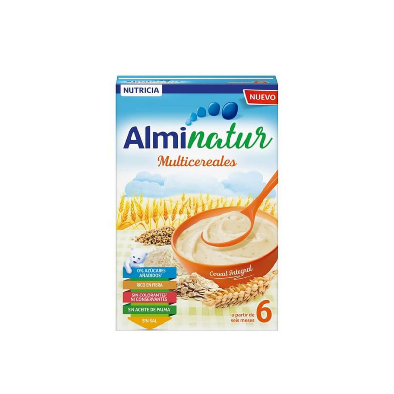 PAPILLA MULTICEREALES A PARTIR DE 6 MESES ALMINATUR 230 G