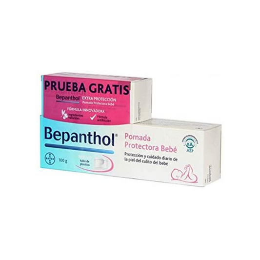 POMADA PROTECTORA BEBÉ BEPANTHOL 100 G + REGALO POMADA 30 G