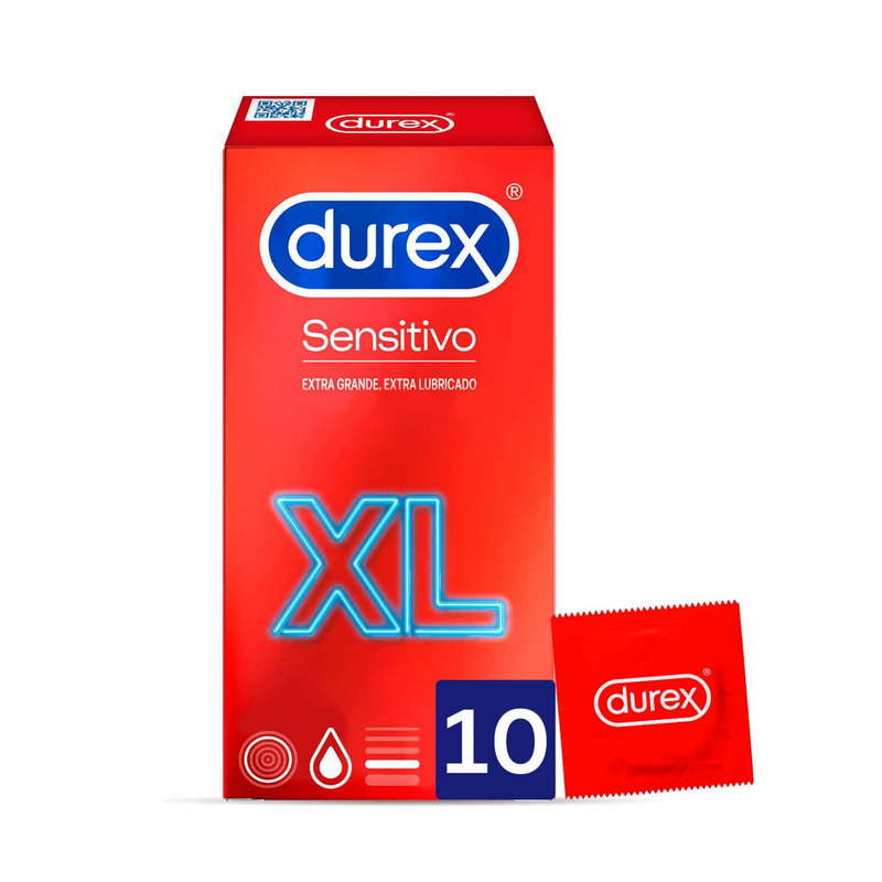 PRESERVATIVOS SENSITIVO XL SUAVE DUREX 12 UNIDADES