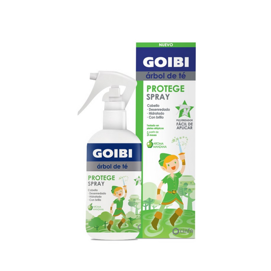 SPRAY ACONDICIONADOR ANTI-PIOJOS MANZANA ÁRBOL DE TÉ PROTEGE GOIBI