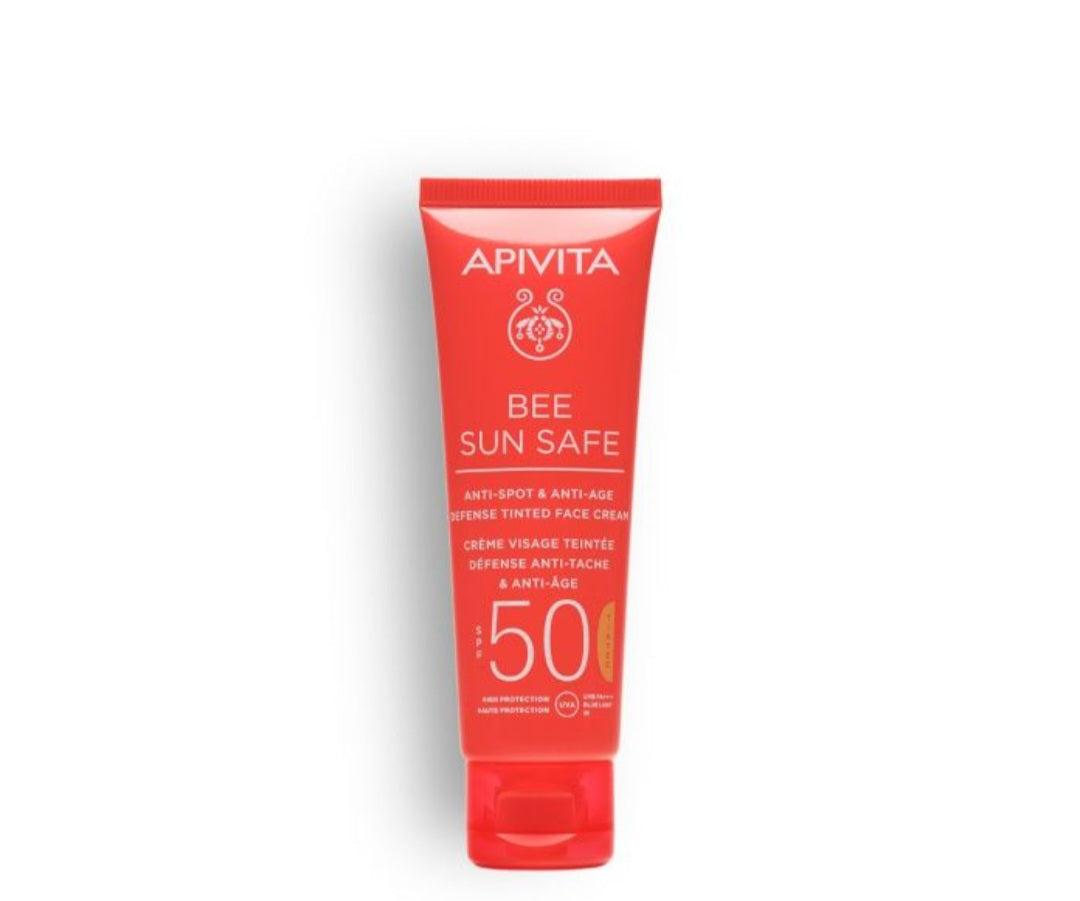 APIVITA CREMA ANTIEDAD & ANTIMANCHAS SPF50 CON COLOR 50ml
