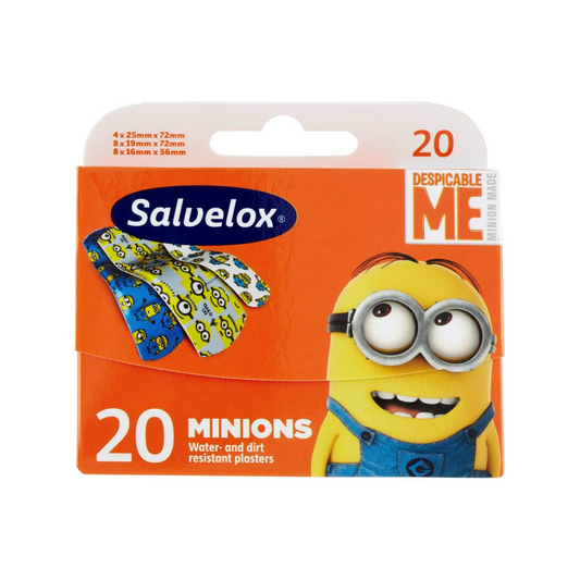 TIRITAS MINIONS SALVELOX 20 PIEZAS