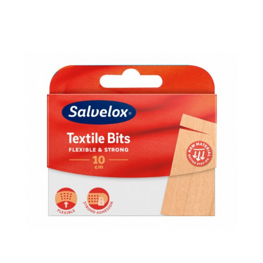 TIRITAS RECORTABLES TEXTILE BITS SALVELOX 10 CM