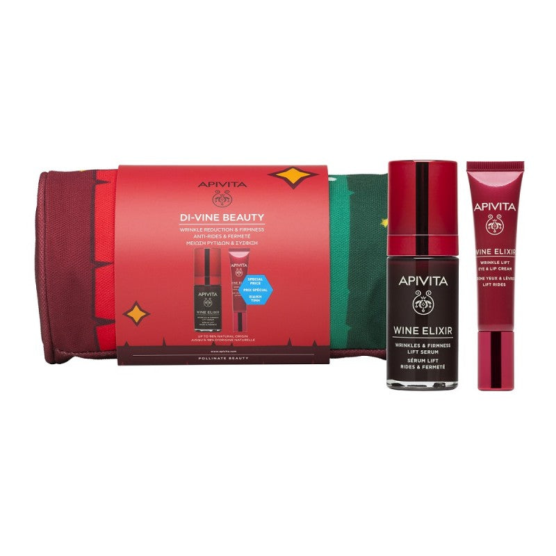 APIVITA DI-VINE BEAUTY WINE ELIXIR SERUM PACK