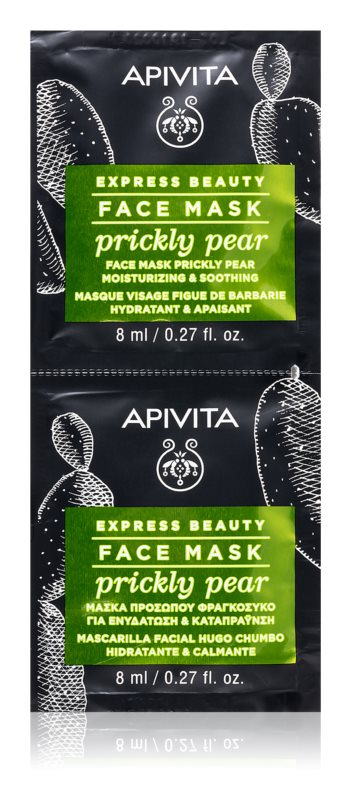 MASCARILLA FACIAL HIDRATANTE Y CALMANTE PRICKLY PEAR APIVITA