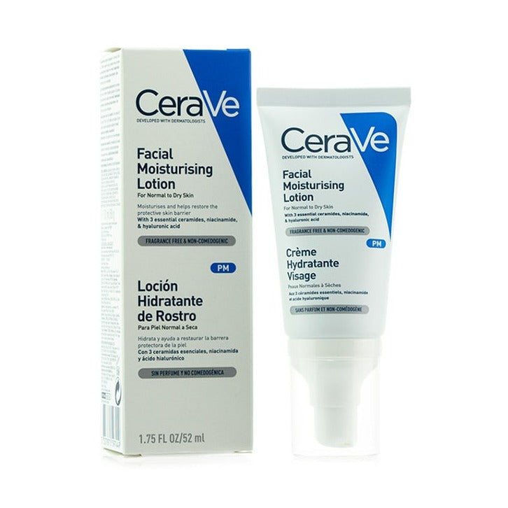 LOCIÓN HIDRATANTE DE ROSTRO CERAVE 52ML