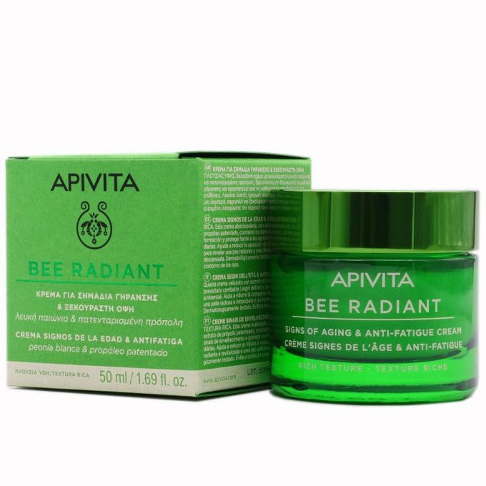 CREMA BEE RADIANT TEXTURA RICA APIVITA 50ML