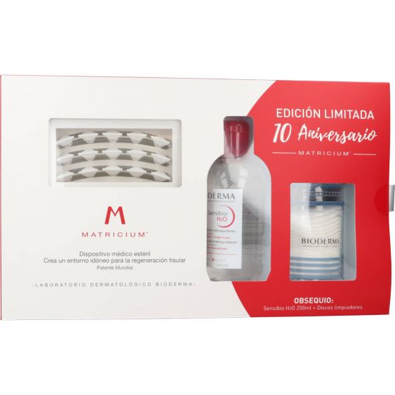 BIODERMA MATRICIUM PACK 10ANIVERSARIO + SENSIBIO H2O REGALO