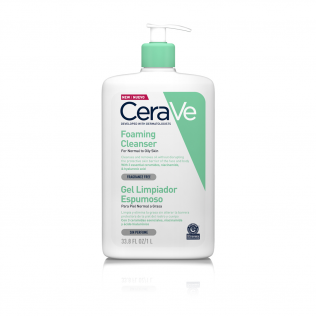 CERAVE GEL LIMPIADOR ESPUMOSO 1L