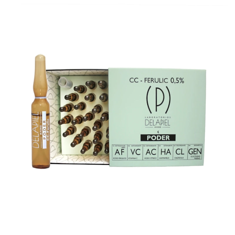 PODER CC-FERULIC 0.5% 15 AMPOLLAS
