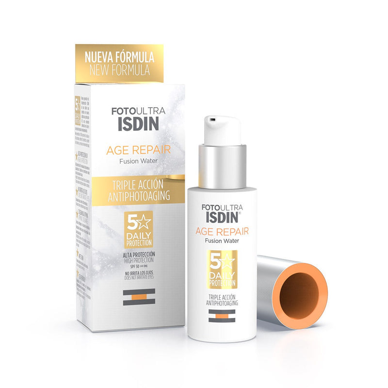 PROTECTOR SOLAR SPF 50 ANTIFOTOENVEJECIMIENTO AGE REPAIR FUSION WATER ISDIN 50 ML