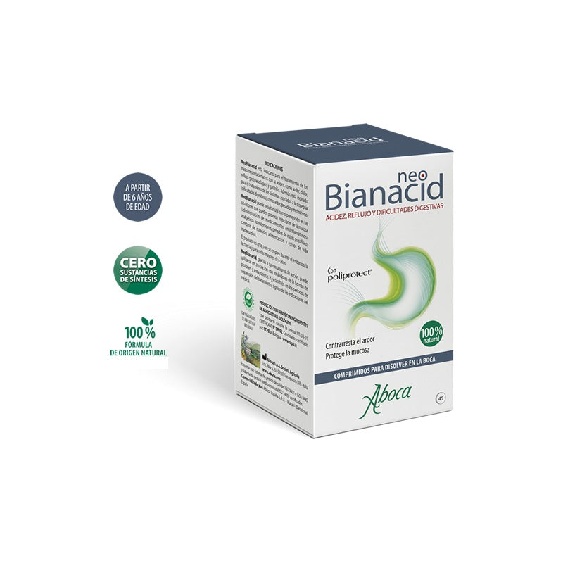 NEO BIANACID 45 COMPRIMIDOS BUCODISPERSABLES ABOCA