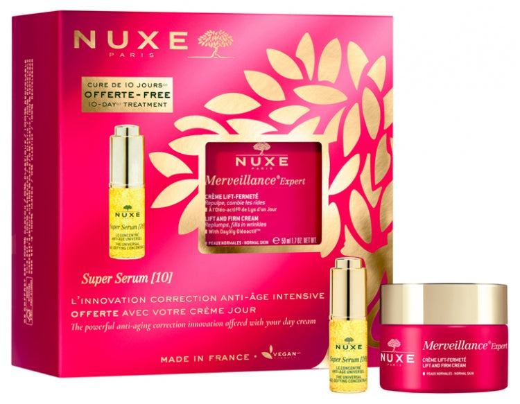 NUXE  MERVEILLANCE  EXPERT CREMA REARFIMANTE 50 ML + SUPER SERUM[10] 5ML GRATIS