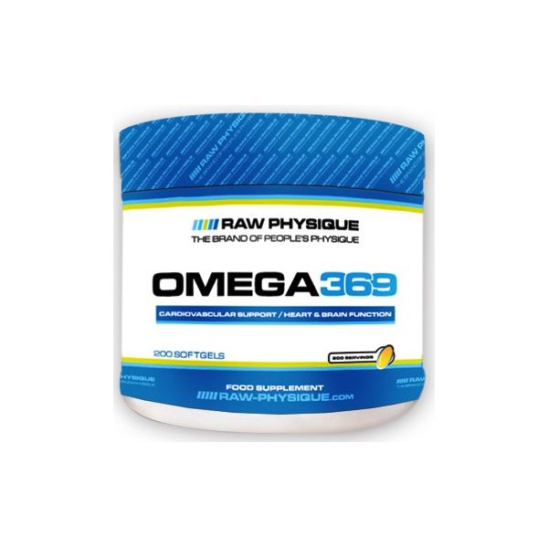 OMEGA 369 RAW PHYSIQUE 200CAPS